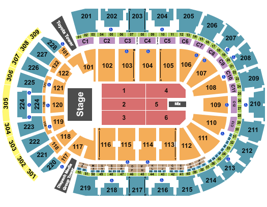 Nationwide Arena Pentatonix Seating Chart